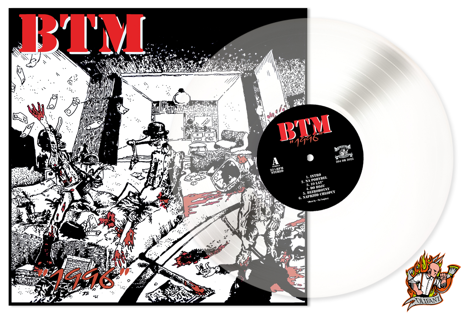 BTM "1996" LP Clear
