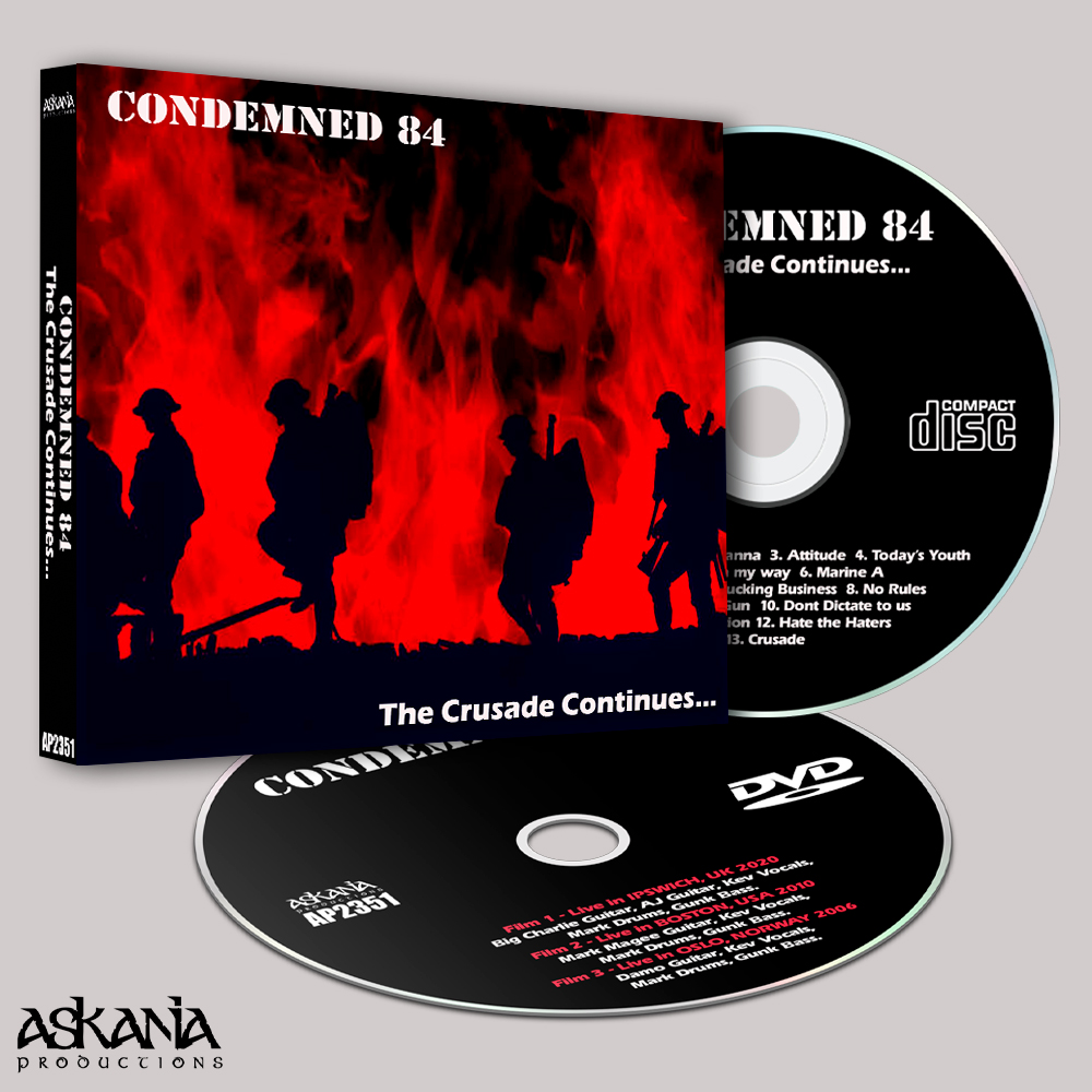 Condemned 84 "The Crusade Continues..." CD+DVD