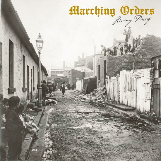 Marching Orders "Living Proof" LP ORANGE