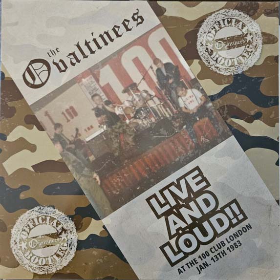Ovaltinees "Live And Loud!!" LP