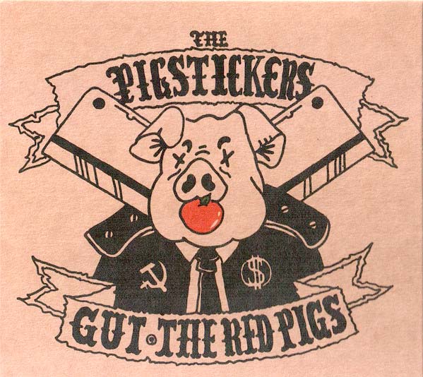 Pigstickers "Gut The Red Pigs"