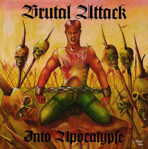 Brutal Attack "Into Apocalypse" LP